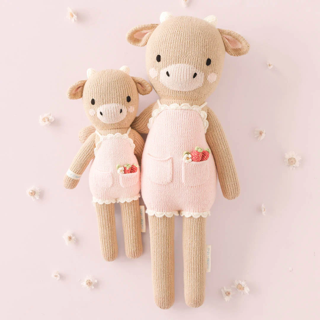 Ava the cow (powder pink) - Image 3