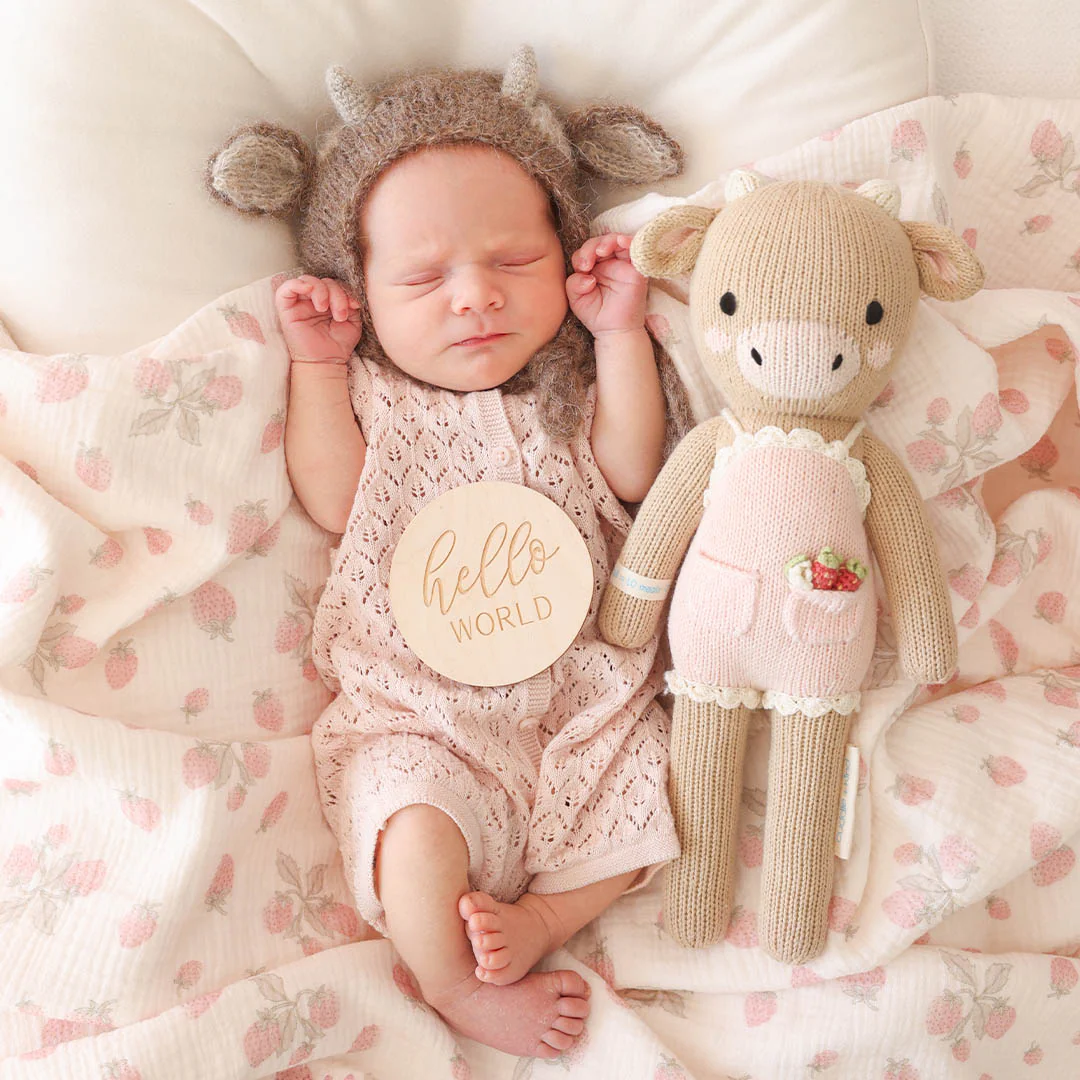 Ava the cow (powder pink) - Image 5