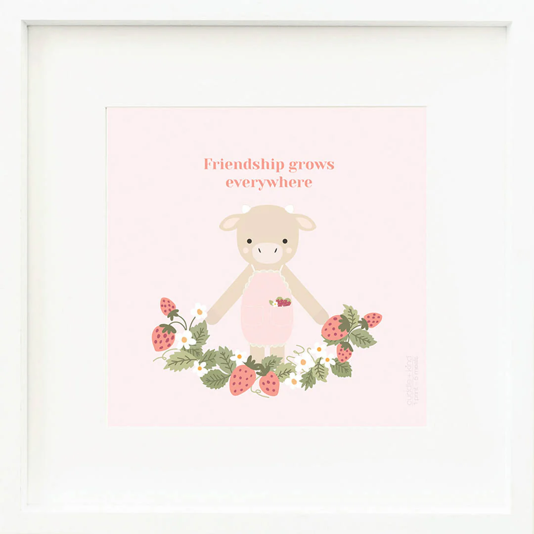 Ava's print (powder pink)