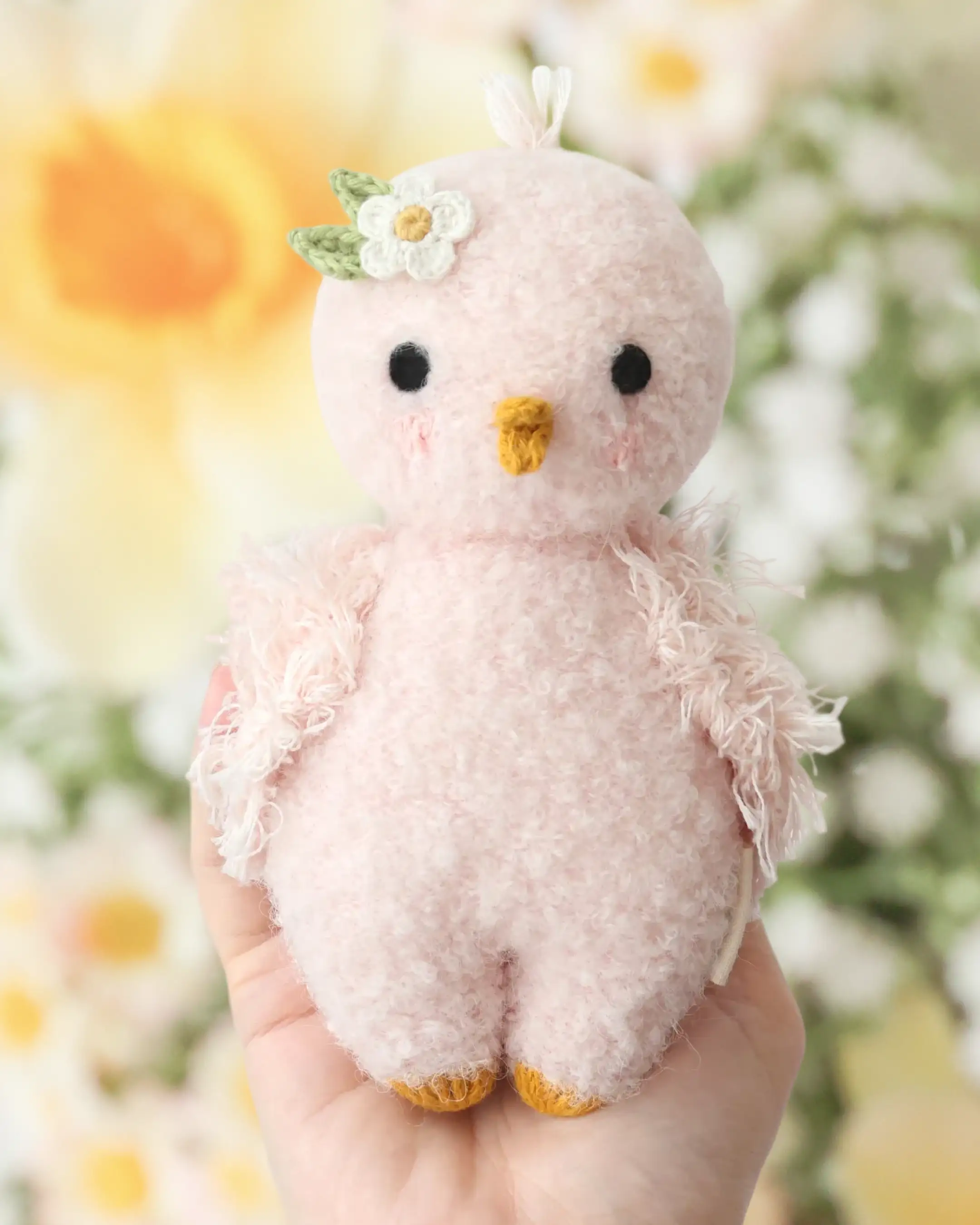 Baby bouclé chick (blush) - Image 3