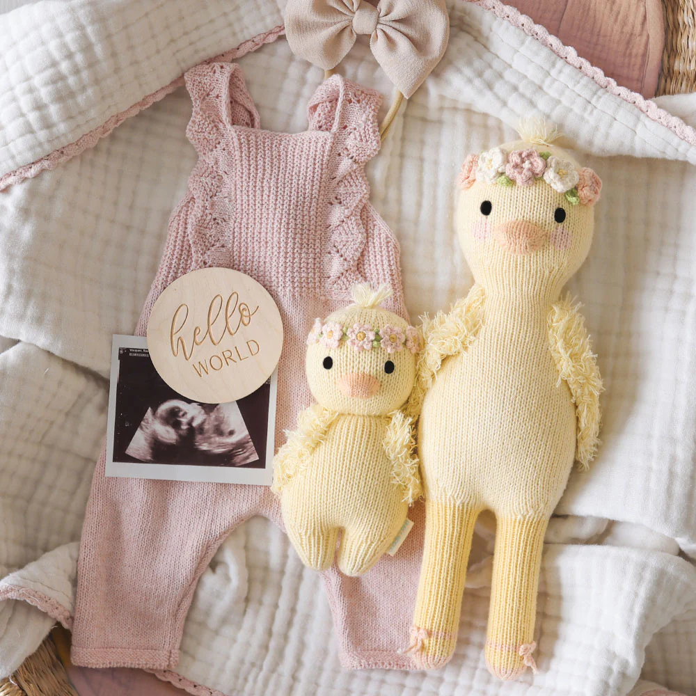 Baby duckling (blush floral) - Image 5