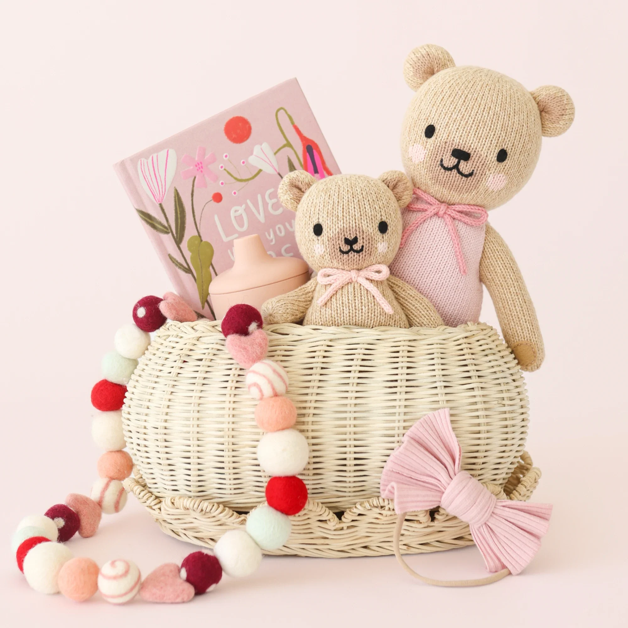 Baby honey bear (blush bow) - Image 4