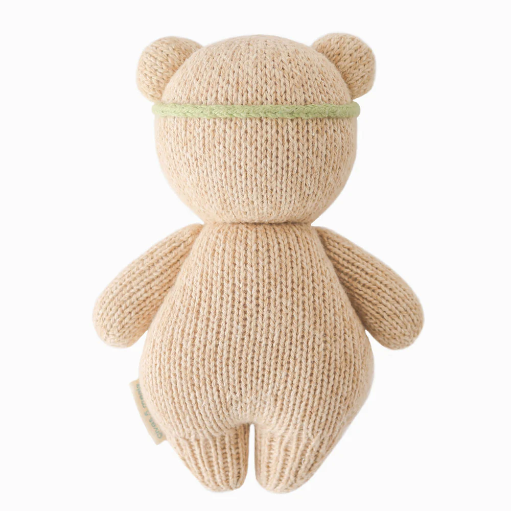 Baby honey bear (ivory floral) - Image 10