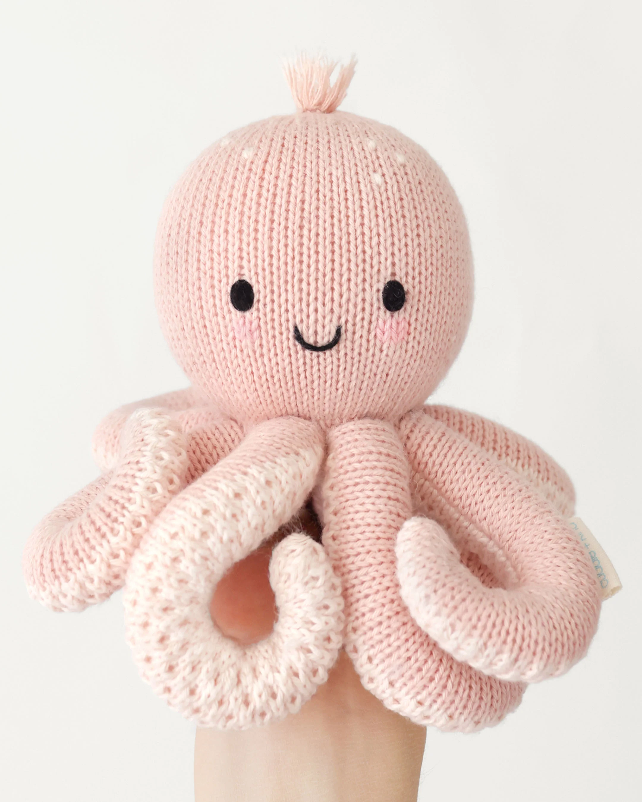 Baby octopus (soft coral pink) - Image 4