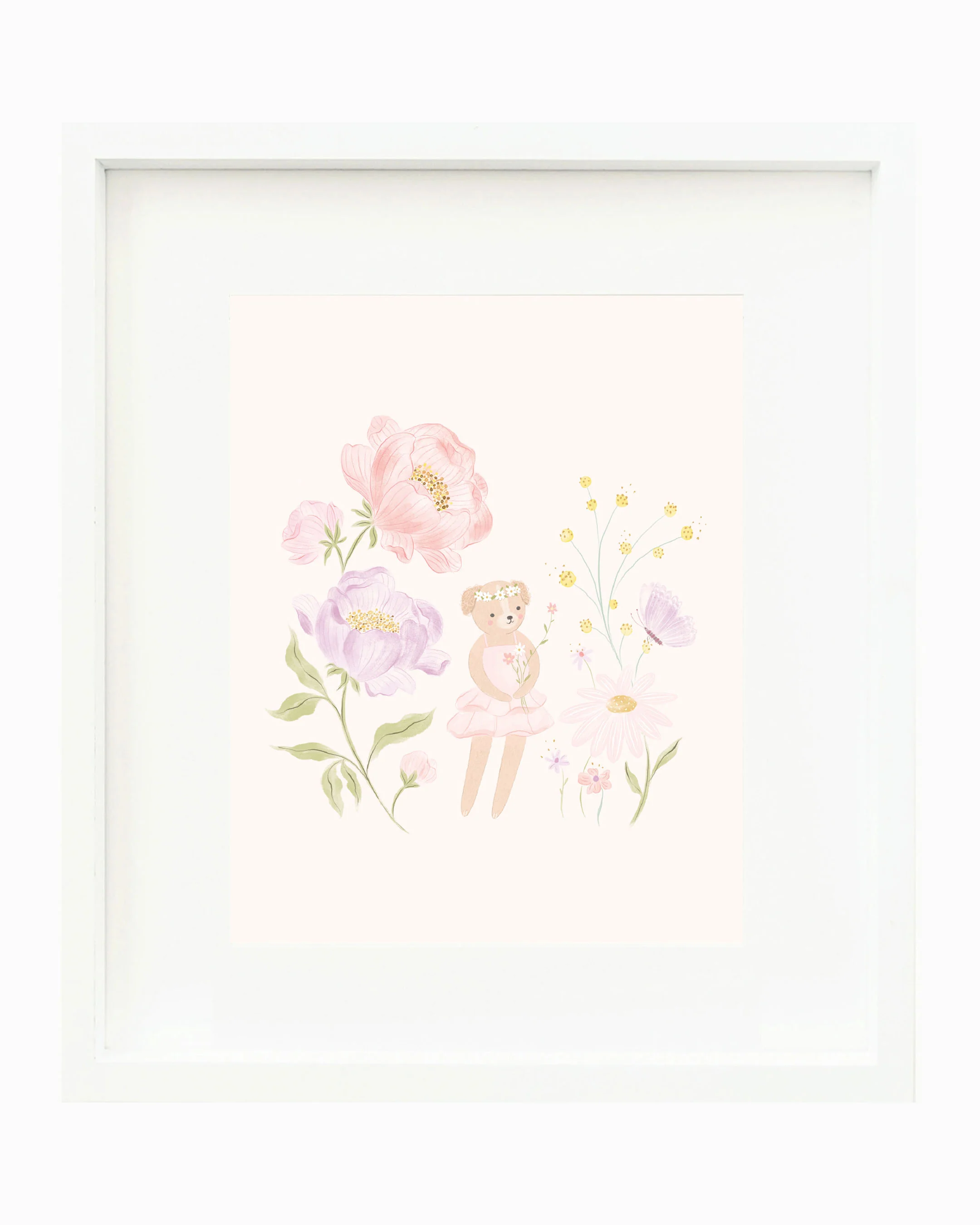 Evelyn’s print (ballet pink) (8"x10")