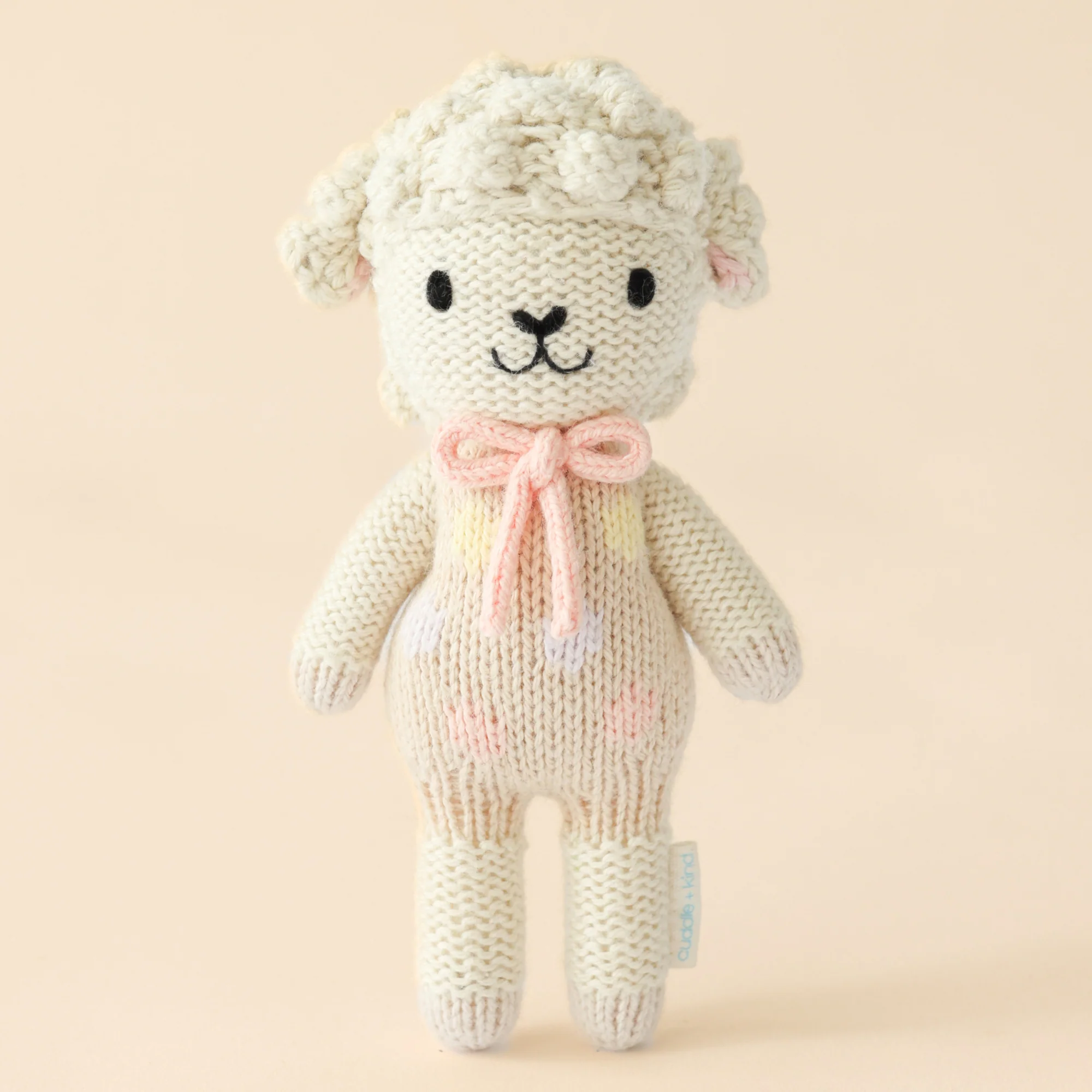 Tiny Lucy the lamb (pastel) - Image 7